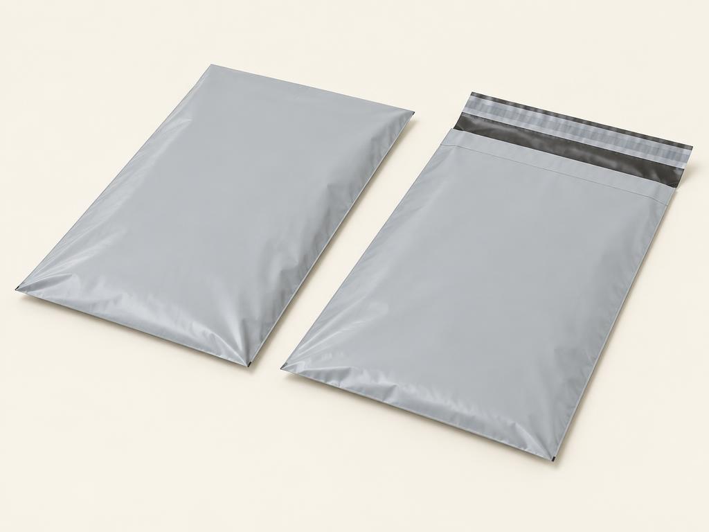 Exemplo de envelopes de segurança com aba de fechamento adesivo